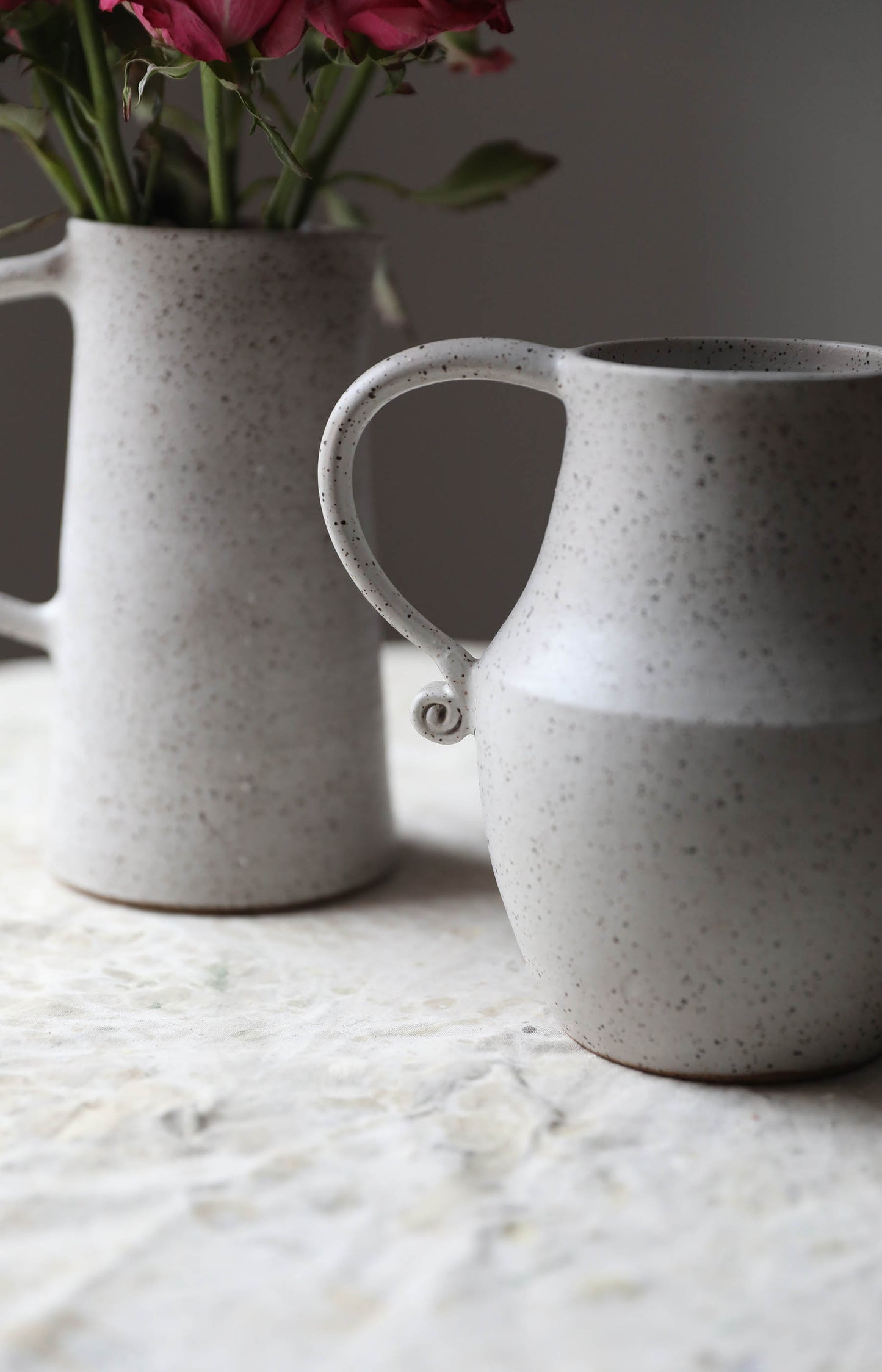 Speckle Wide Pitcher