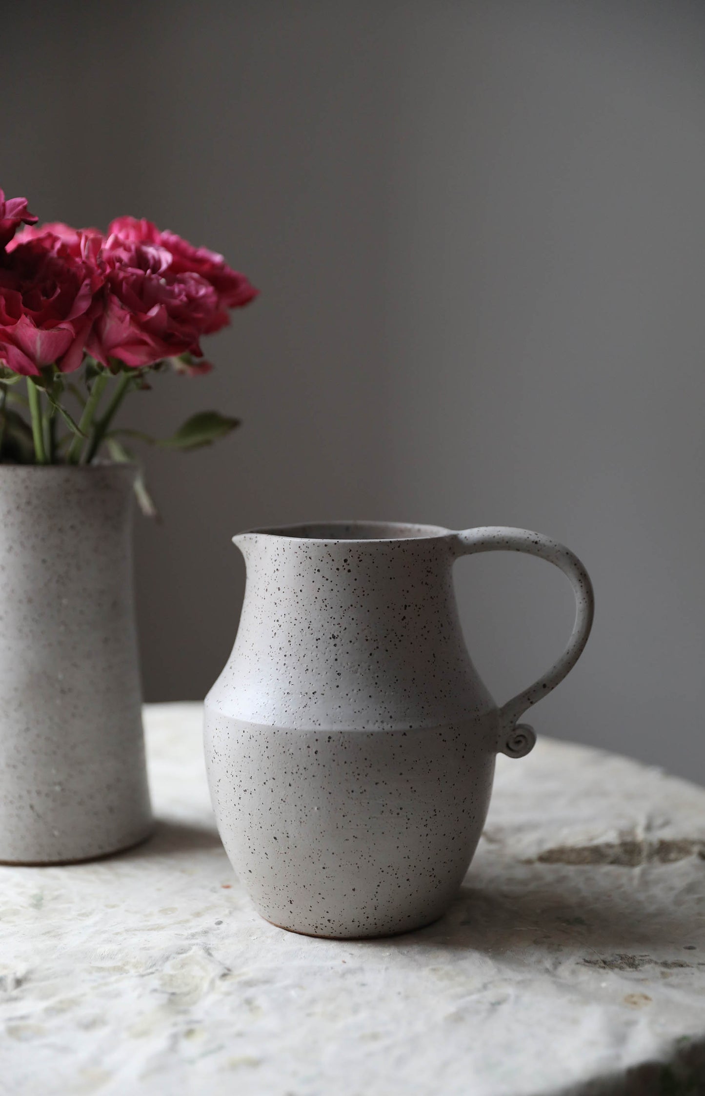 Speckle Wide Pitcher