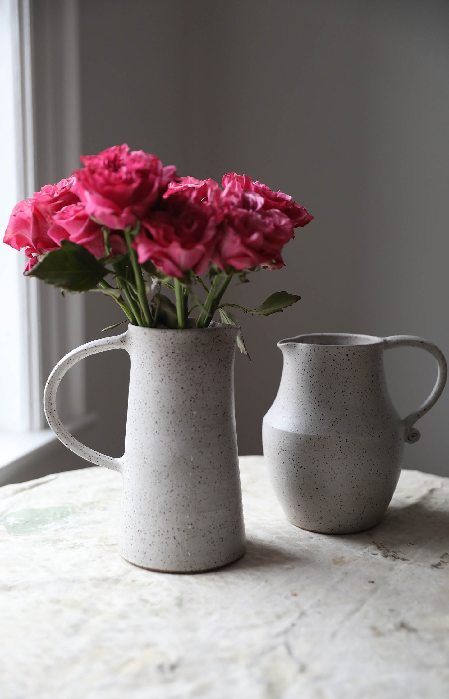 Speckle Narrow Pitcher