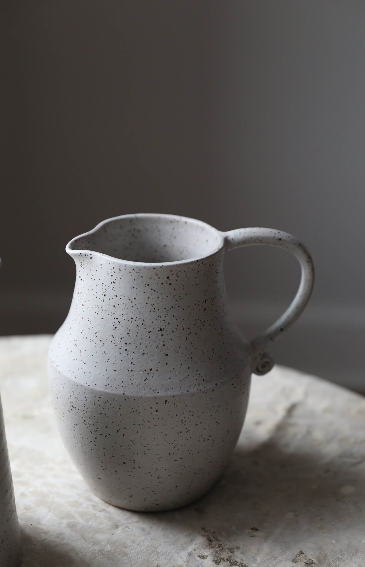 Speckle Wide Pitcher