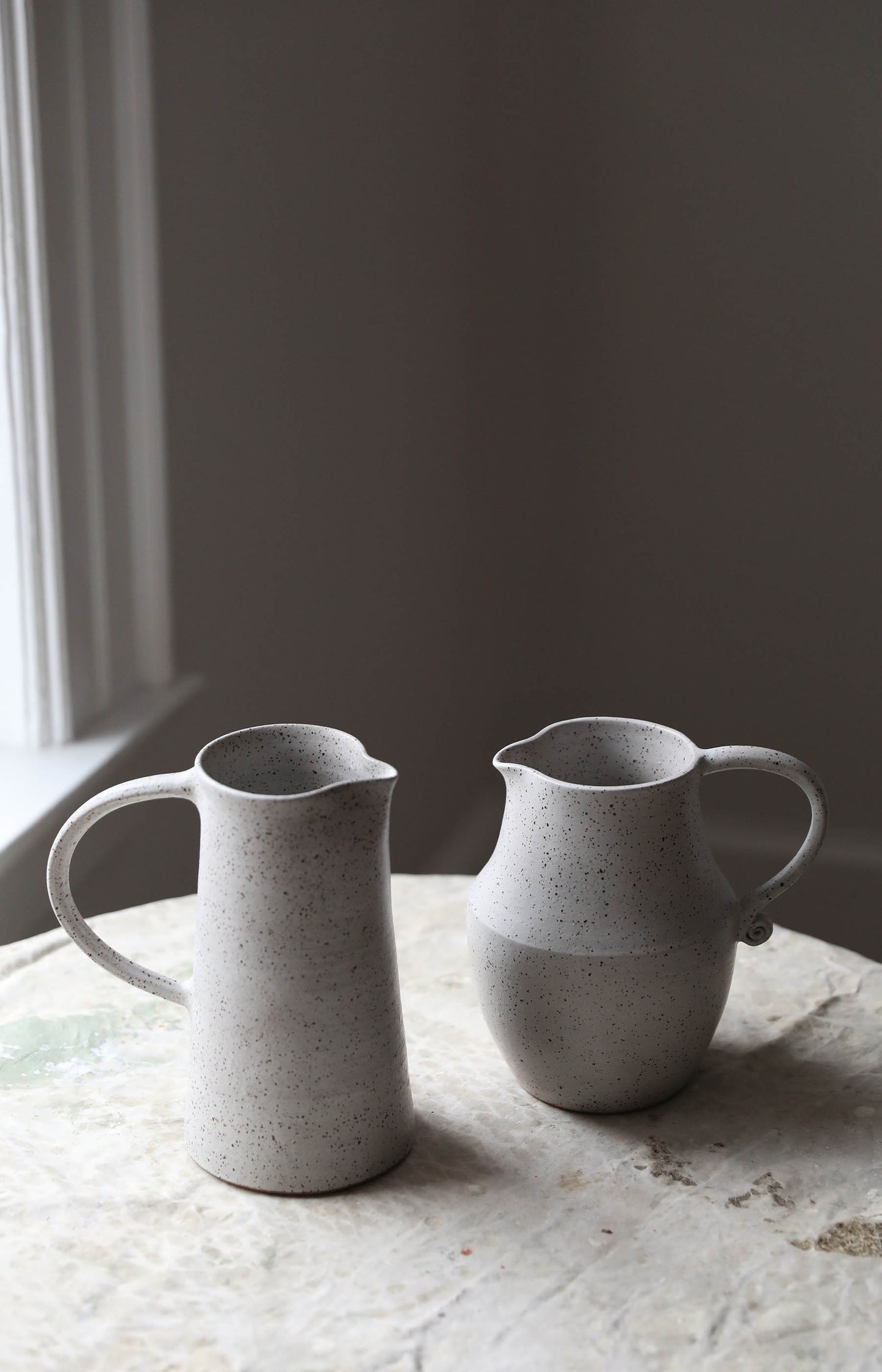 Speckle Wide Pitcher