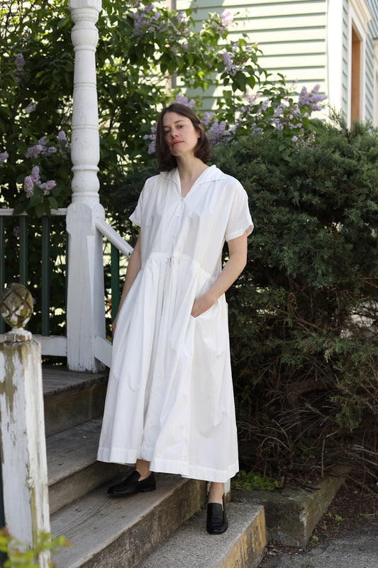 White Cotton Dress