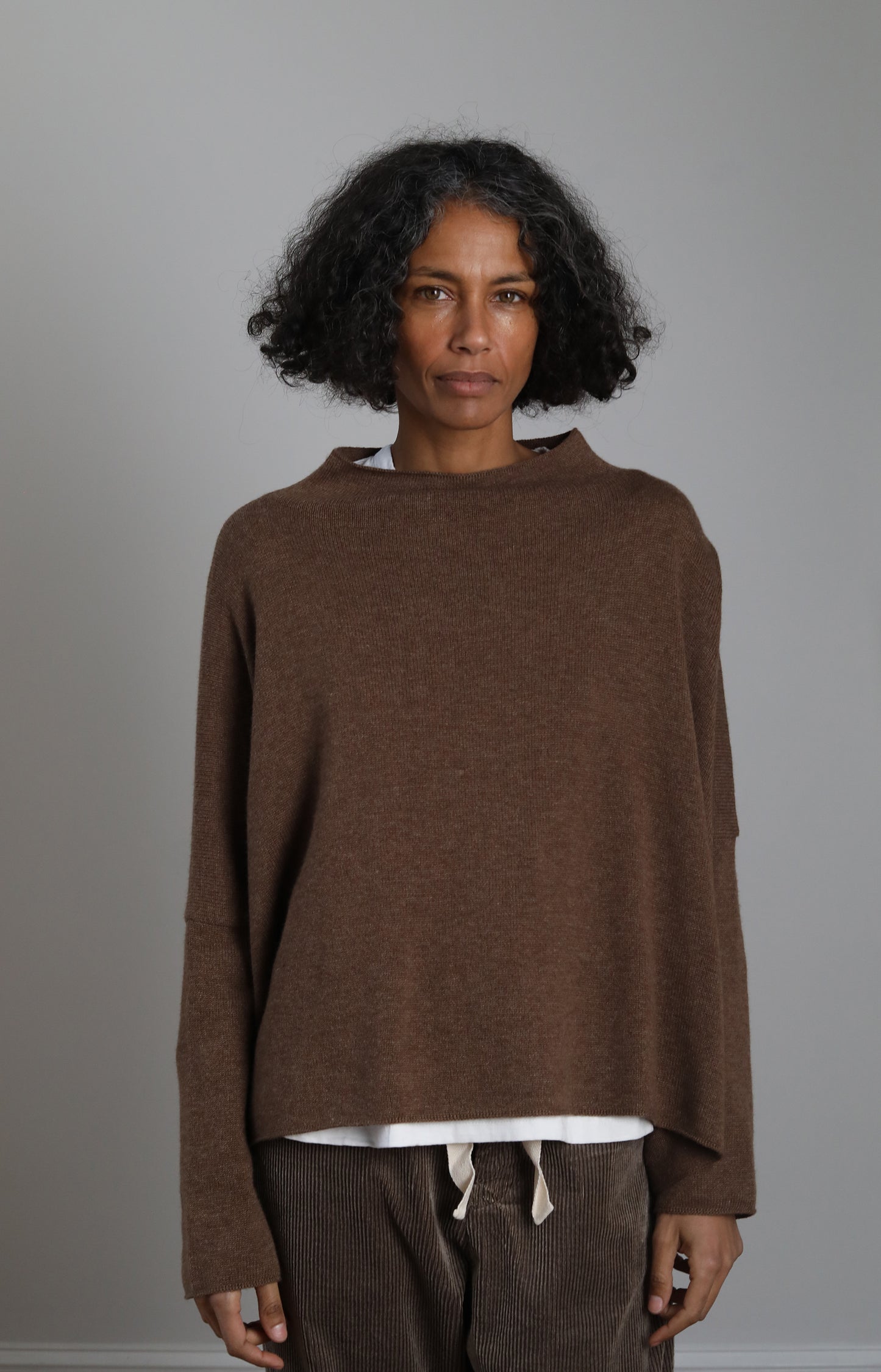 Sable Mock Neck Sweater