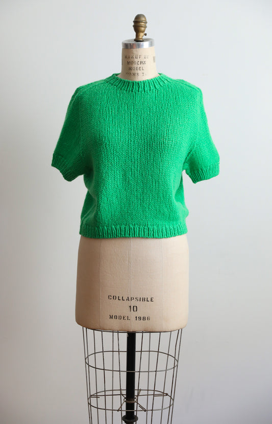Kelly Green Peggy Cashmere Sweater