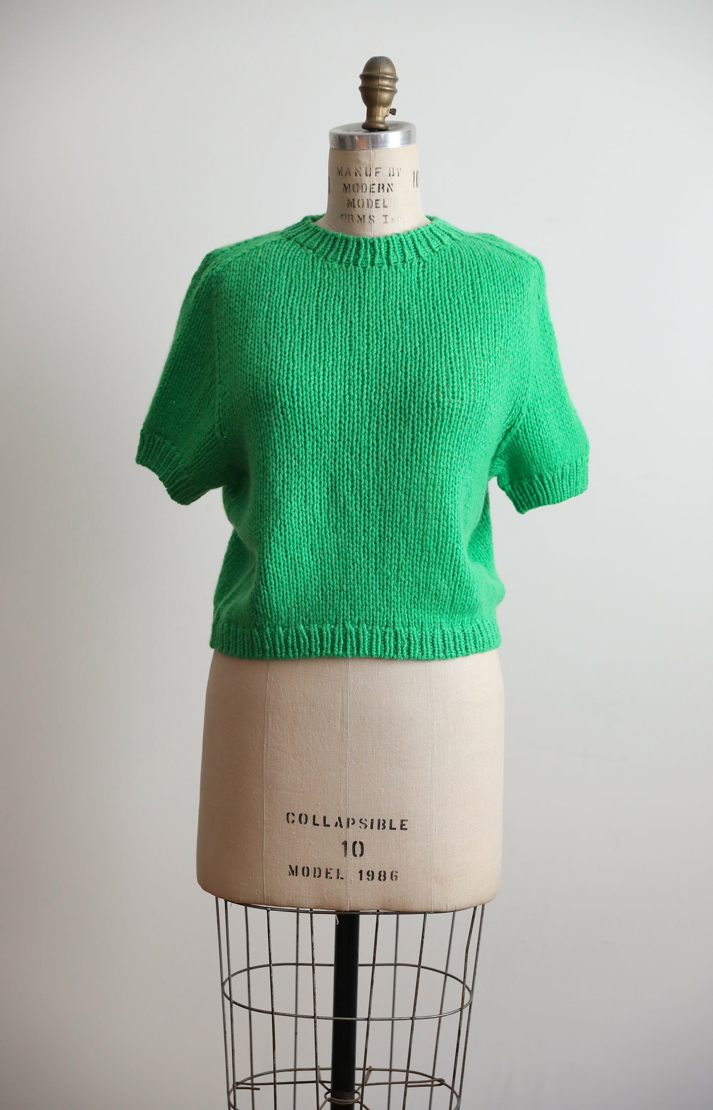 Kelly Green Peggy Cashmere Sweater