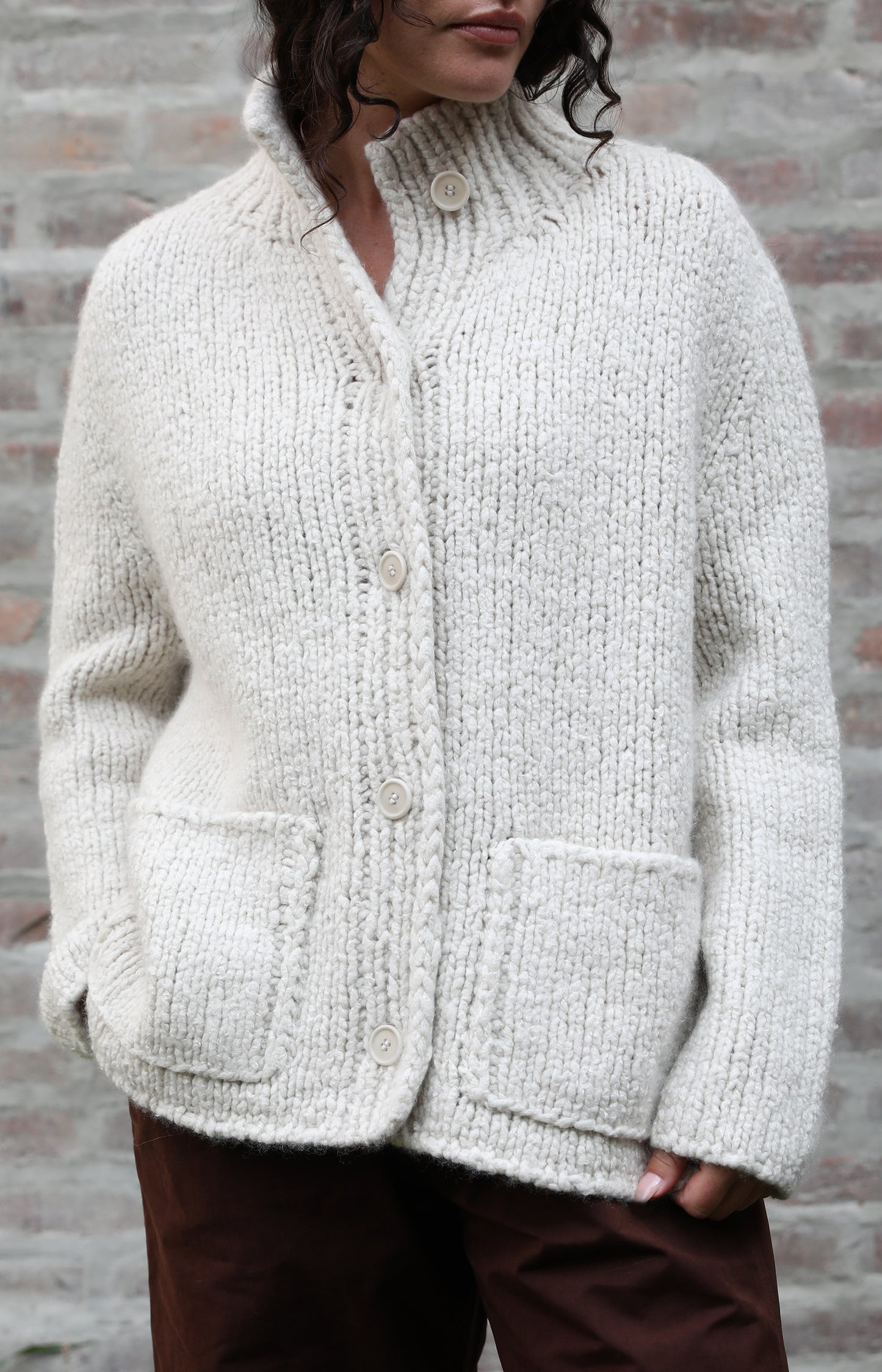 Cashmere & Silk Pina Cardigan