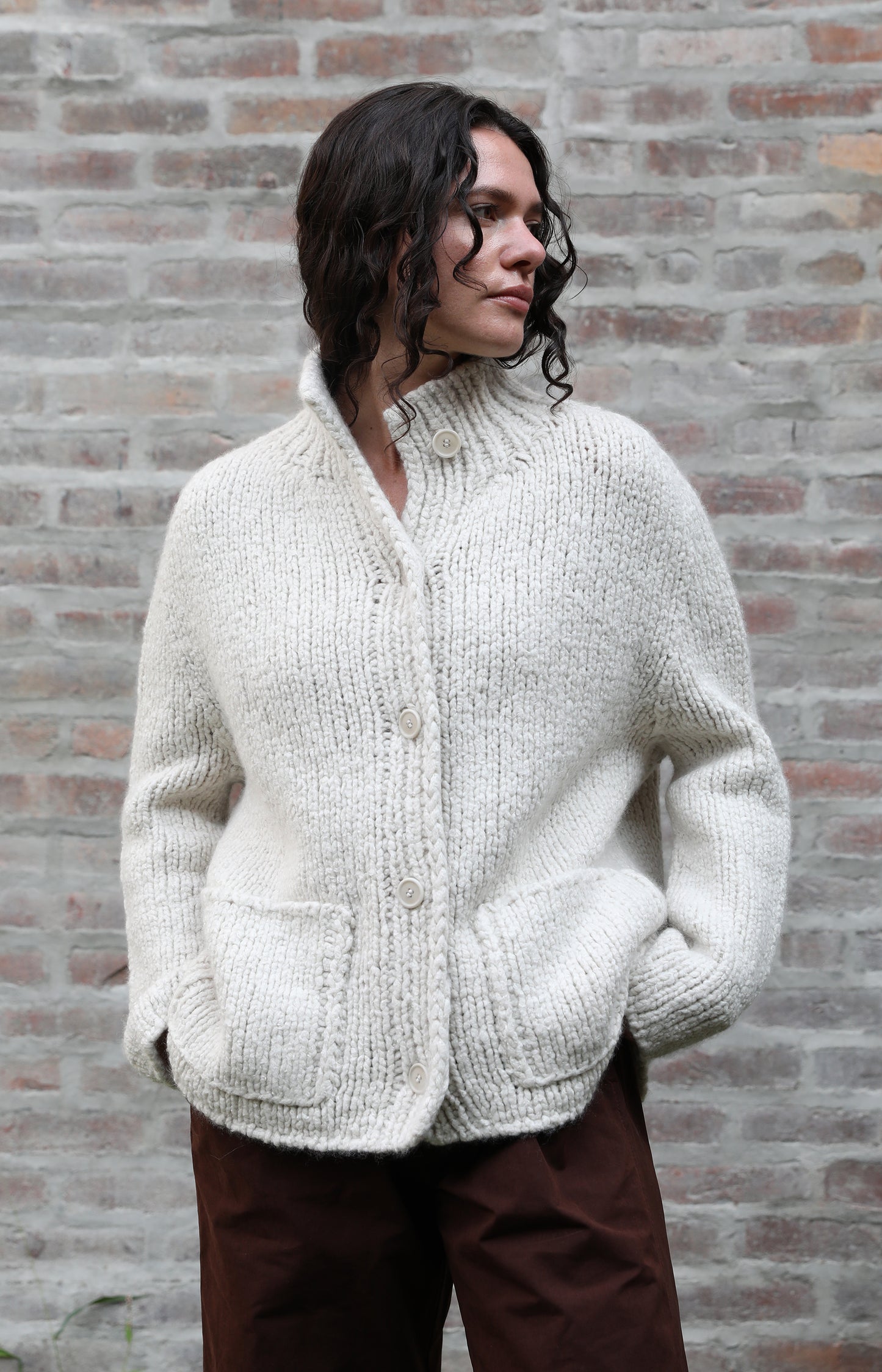 Cashmere & Silk Pina Cardigan