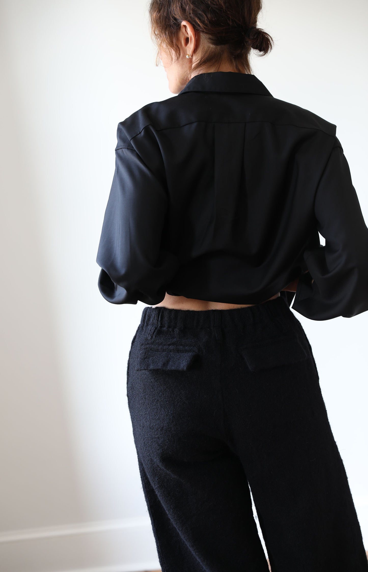 Ebony Lozere Trousers