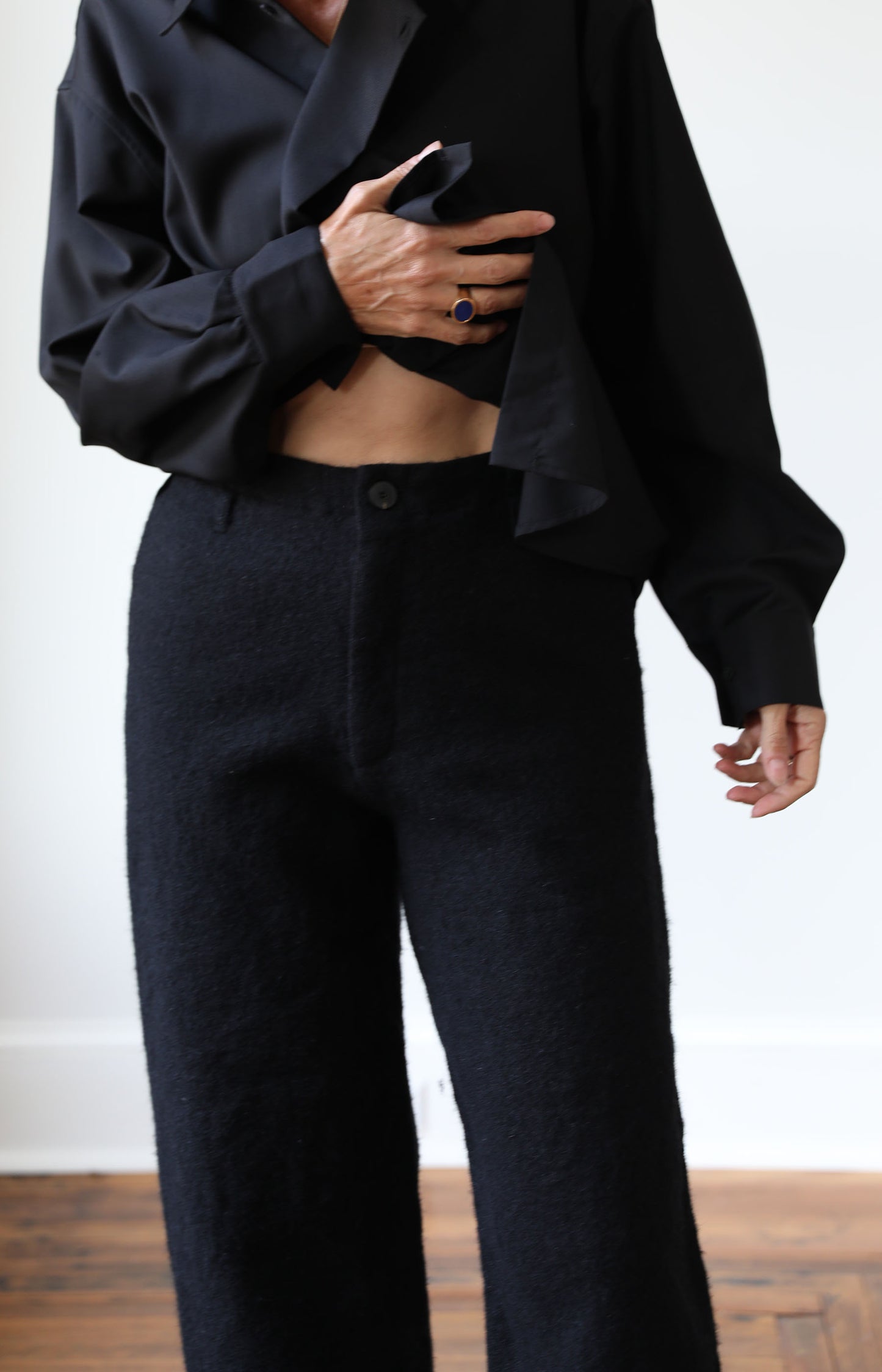 Ebony Lozere Trousers