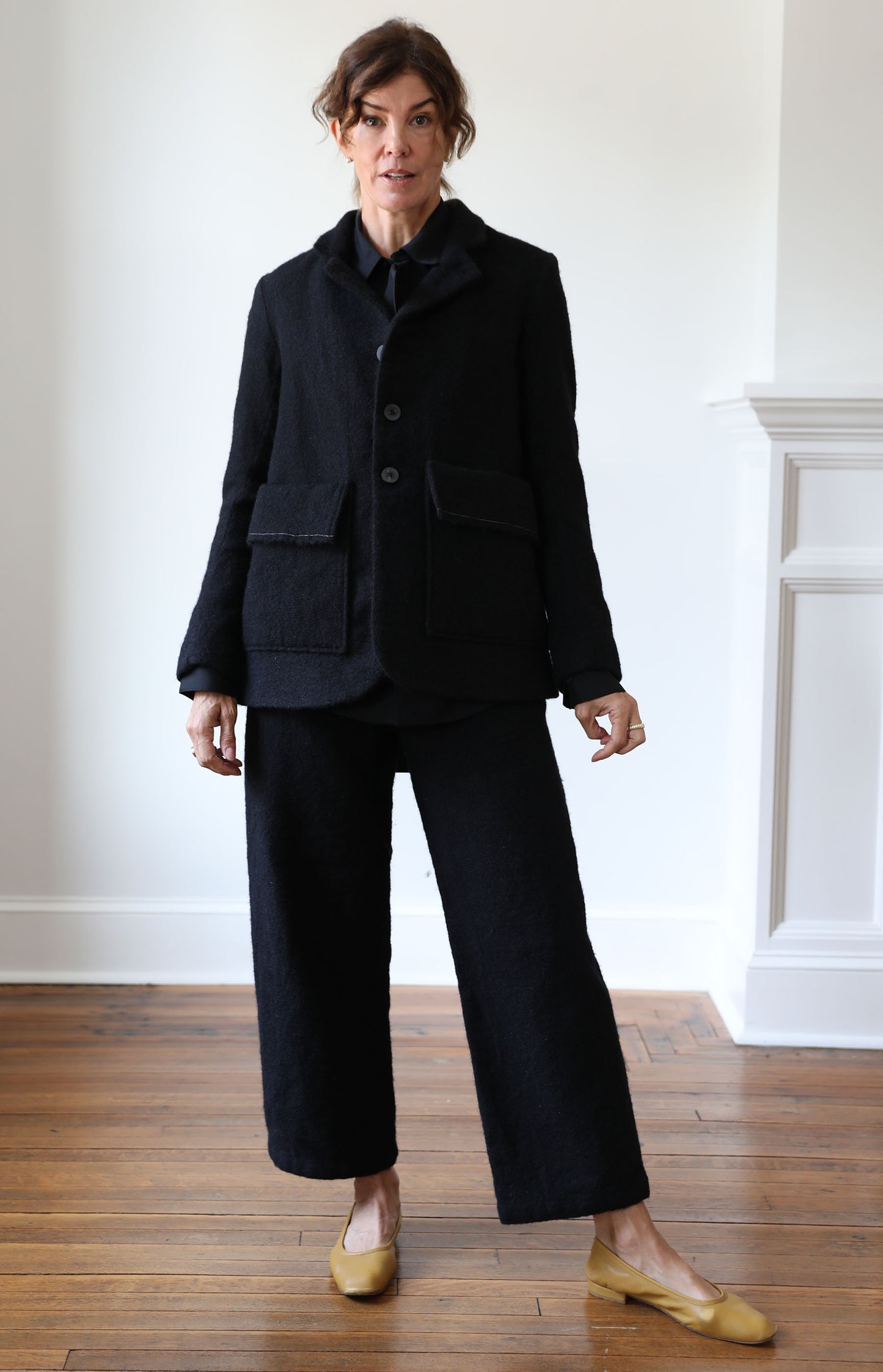 Ebony Lozere Trousers