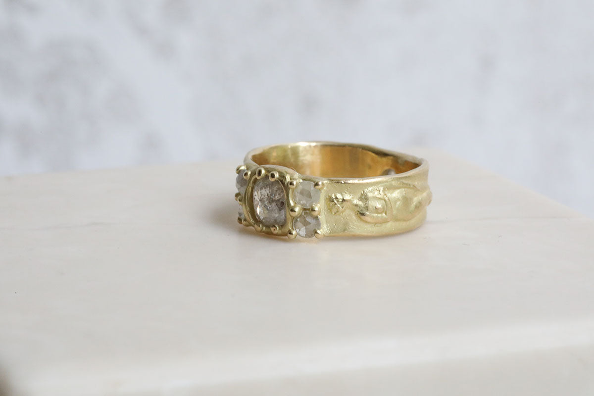 Gold Diamond Band