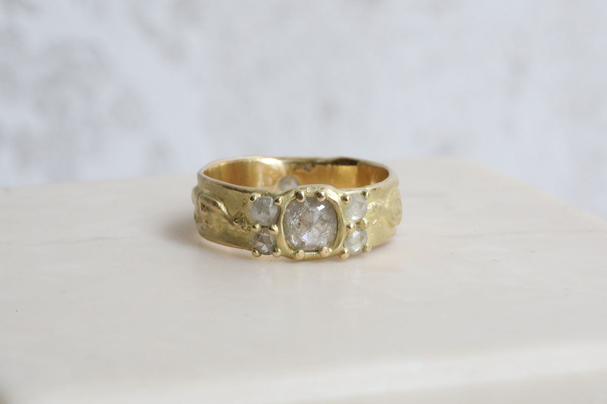 Gold Diamond Band