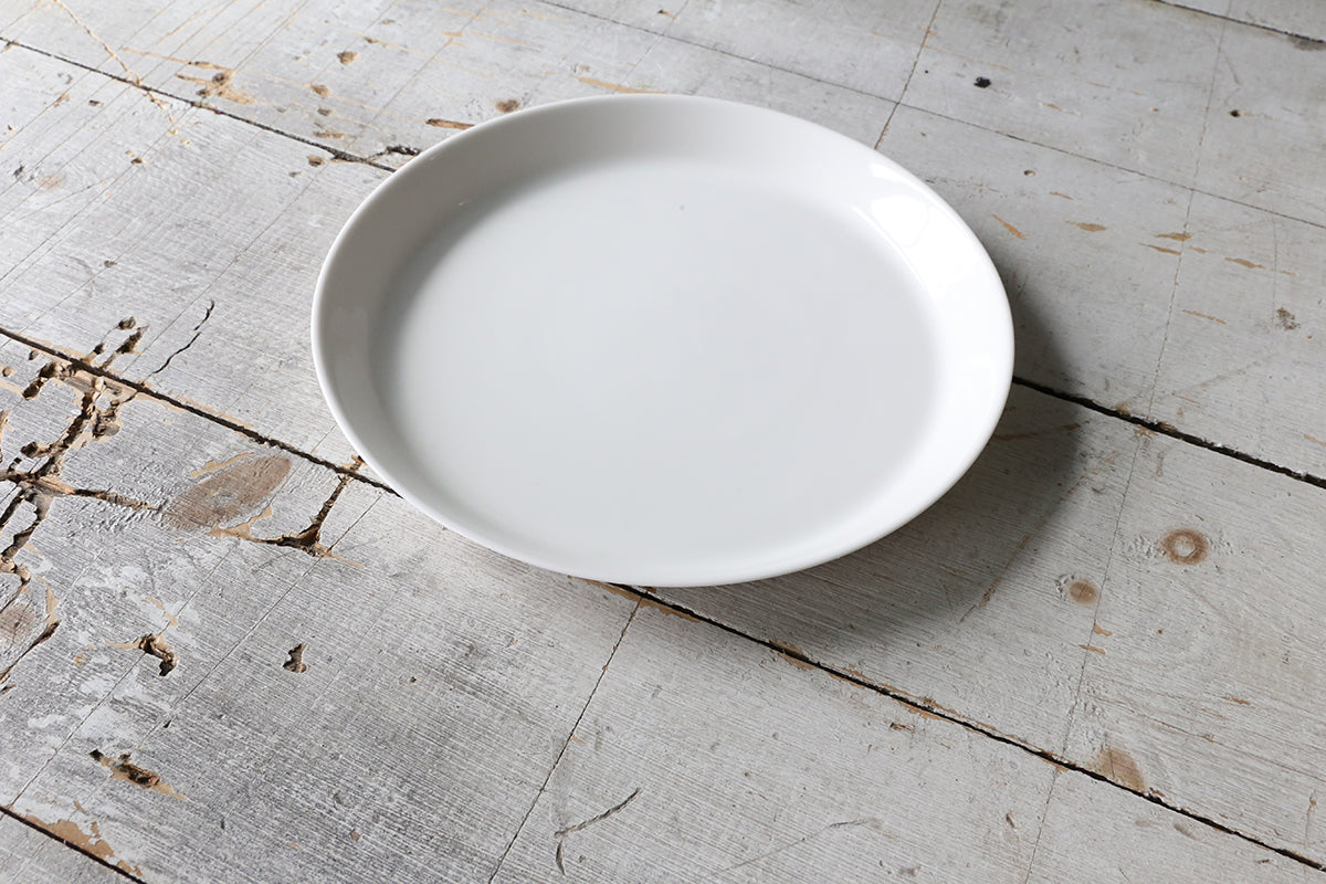 White Porcelain Dessert Plate