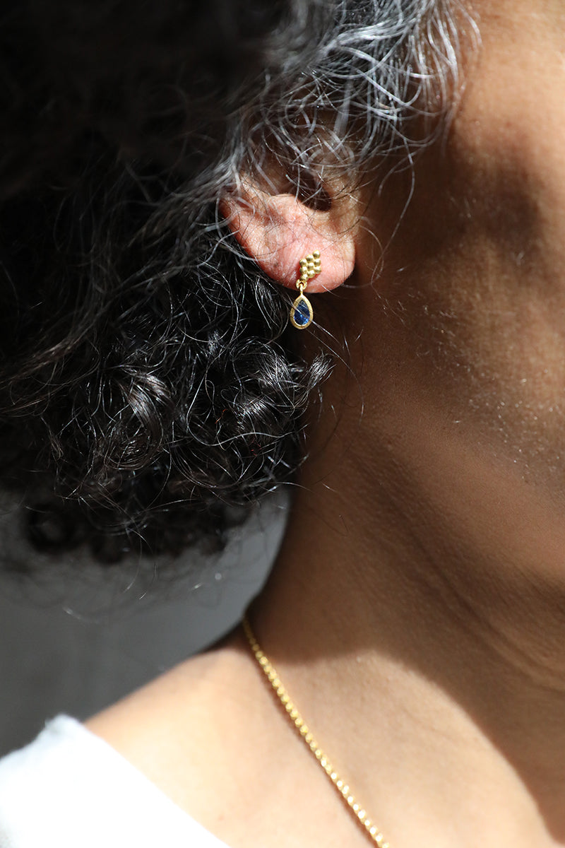 Blue Sapphire Nona Earrings