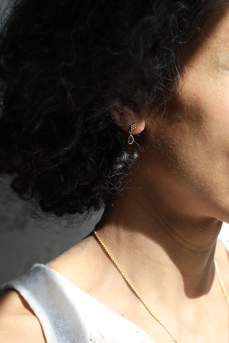 Blue Sapphire Nona Earrings