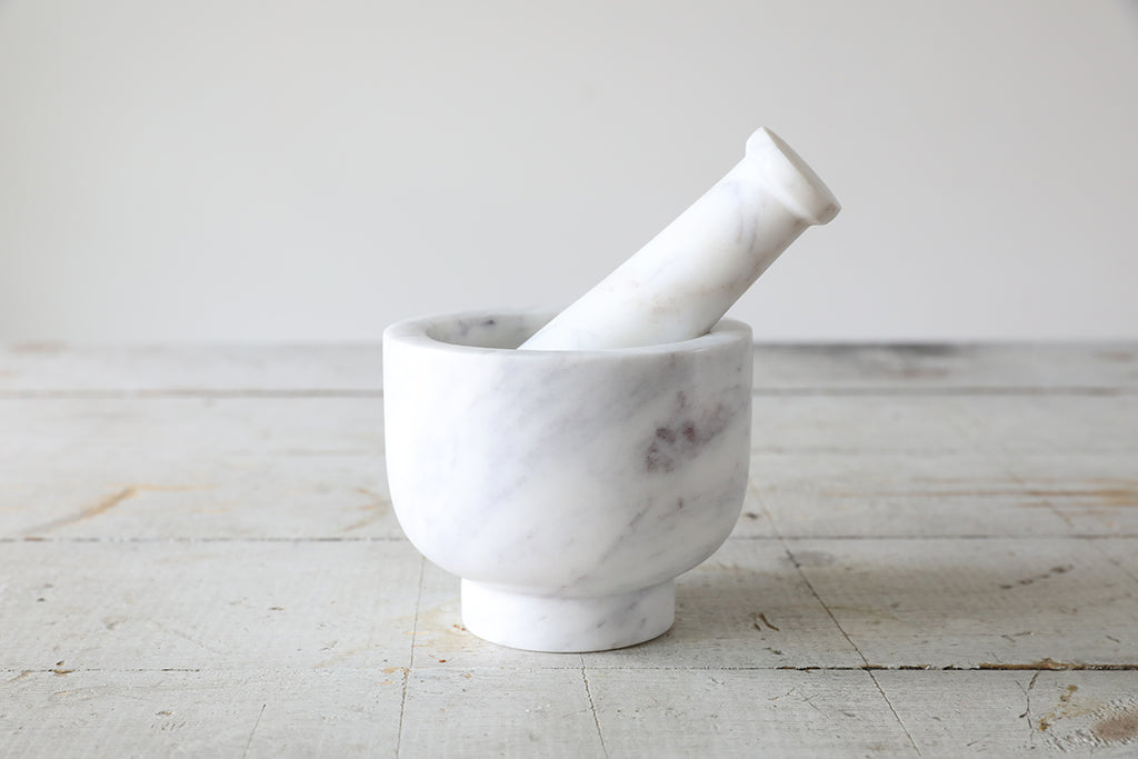 Marble Mortar & Pestle